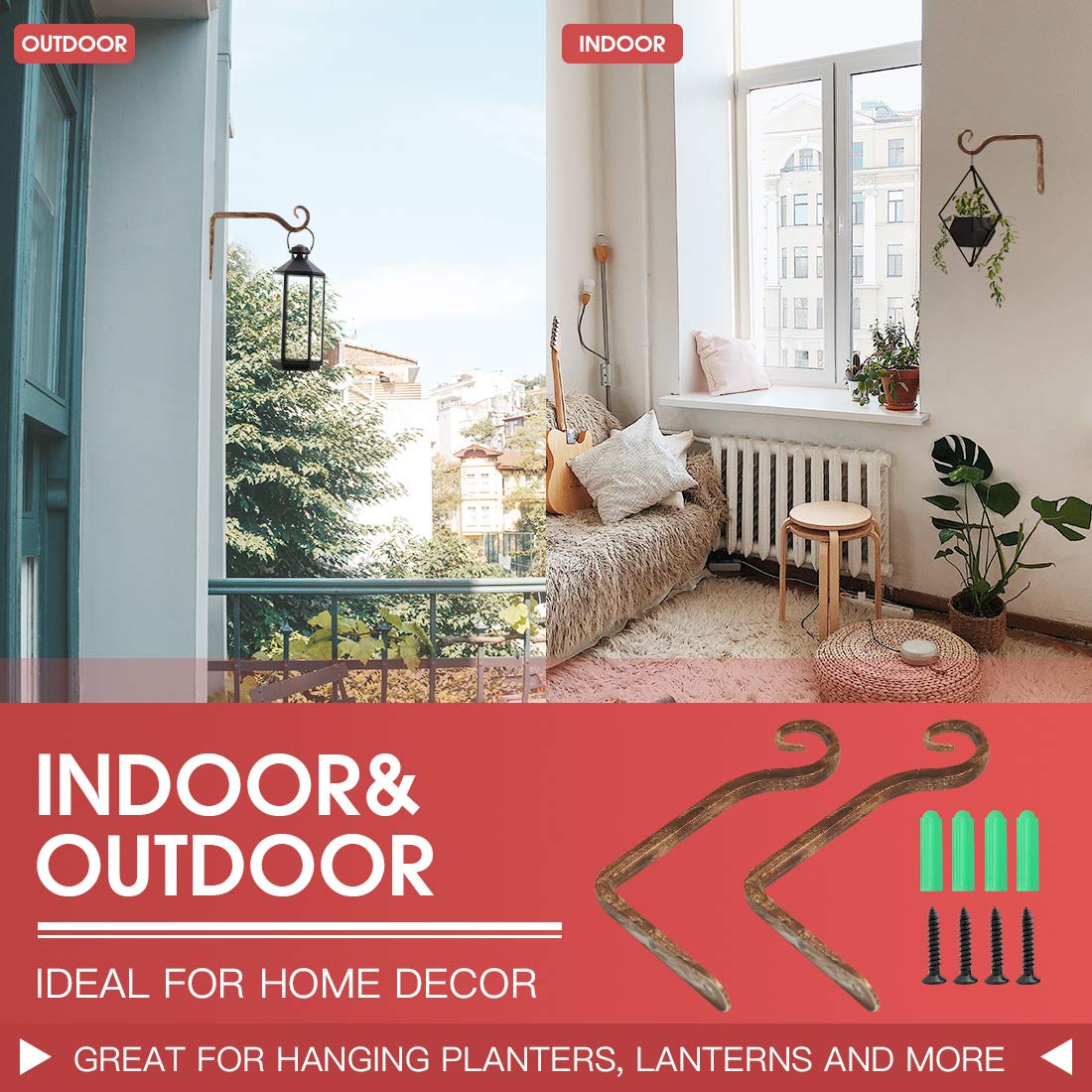 Jardim planter-hanger on garden wall enables vertical gardening