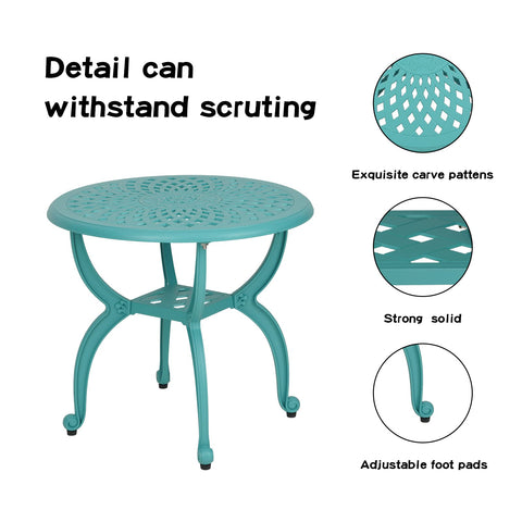 JARDIN DE CENTENNIAL four-foot base ensures stable, wobble-free use.