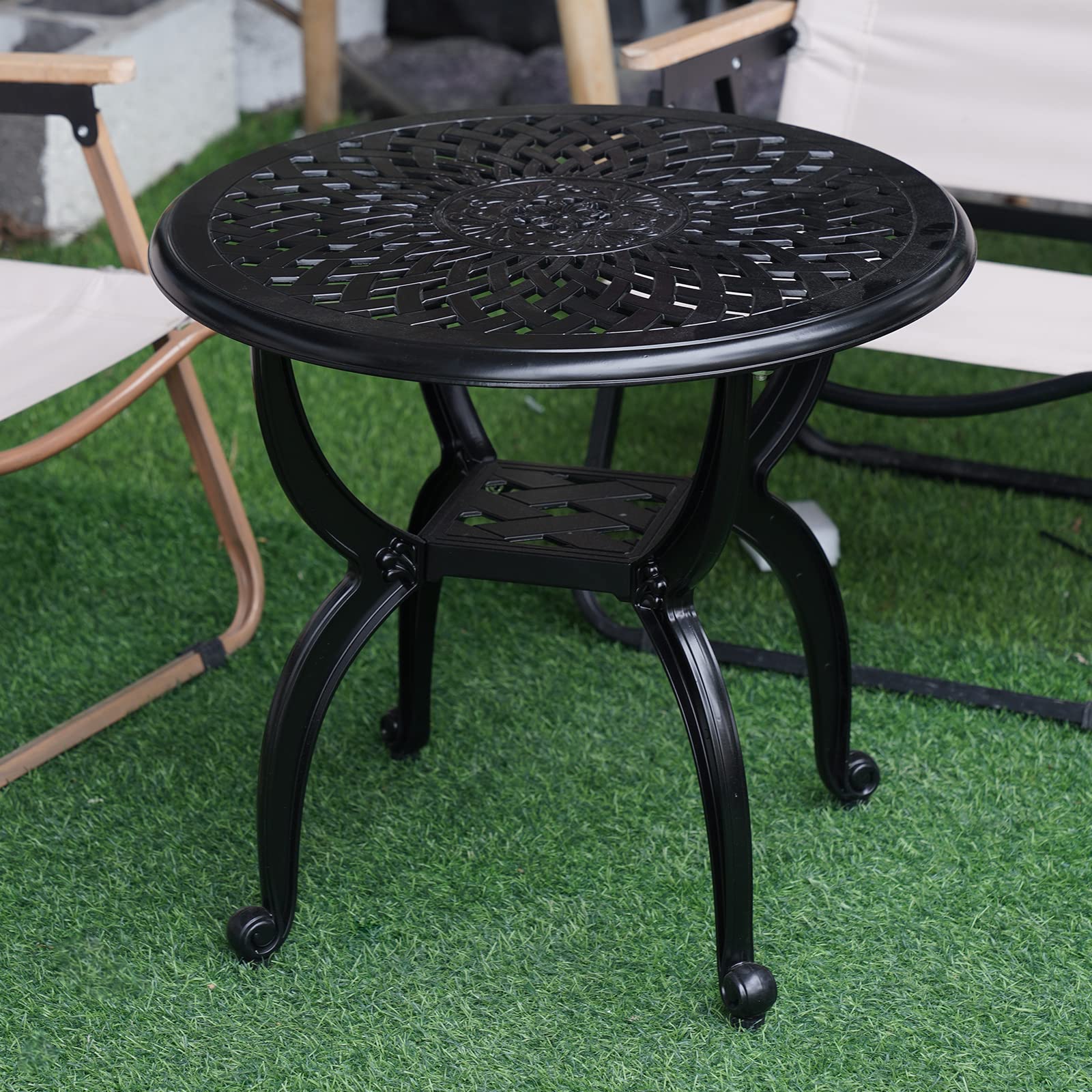Jardin de Centennial outdoor table versatile for patio balcony or garden seating areas