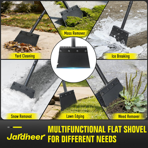 Jardineer floor scraper tool for garage floors and old paint