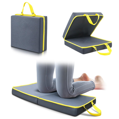 Jardineer kneeling pad open 24x13 inches for comfortable gardening sessions.