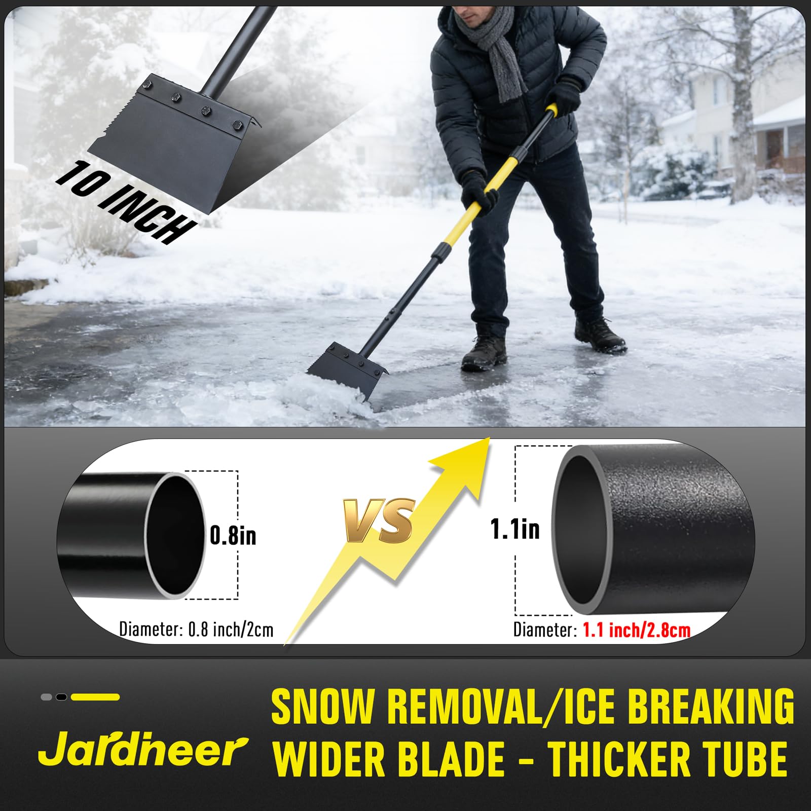 Jardineer precision edging edge for clean garden lines