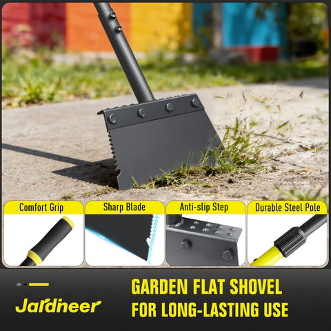 Jardineer quenched steel blade 10 inch for breaking ice and snow