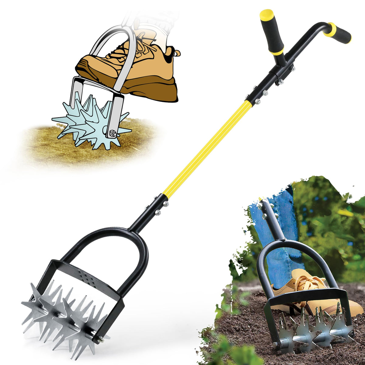 Jardineer rotary cultivator enables deeper soil cultivation for stronger beds