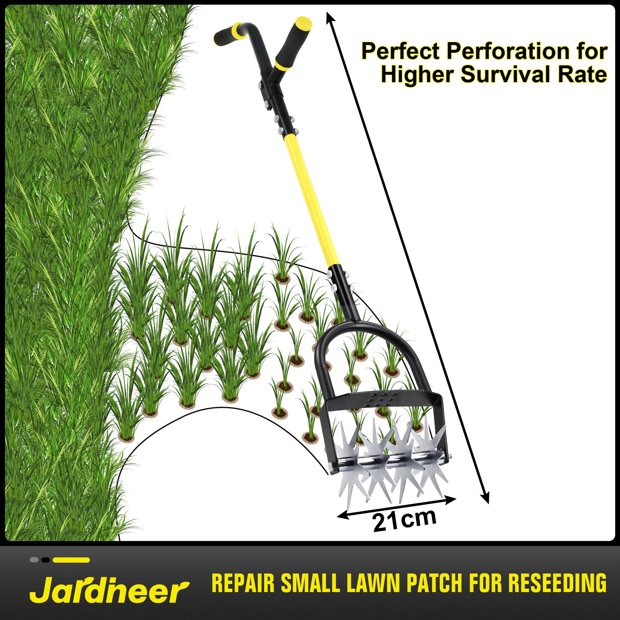 Jardineer easy assembly with reliable support