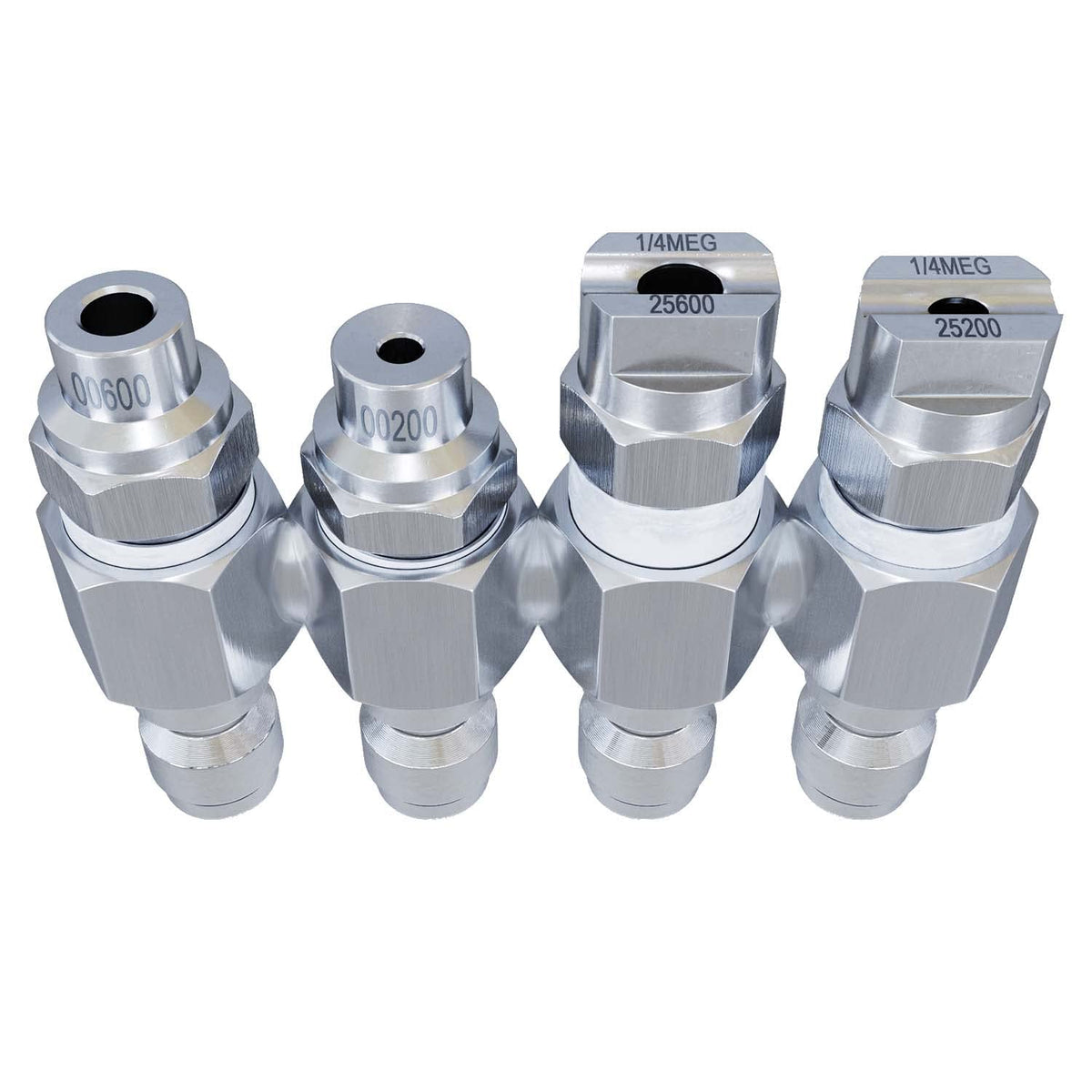 Jariko Jrod four-way nozzle assembly showing versatile jet options for tough outdoor cleaning.