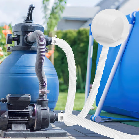 White or blue color options match your pool aesthetics.