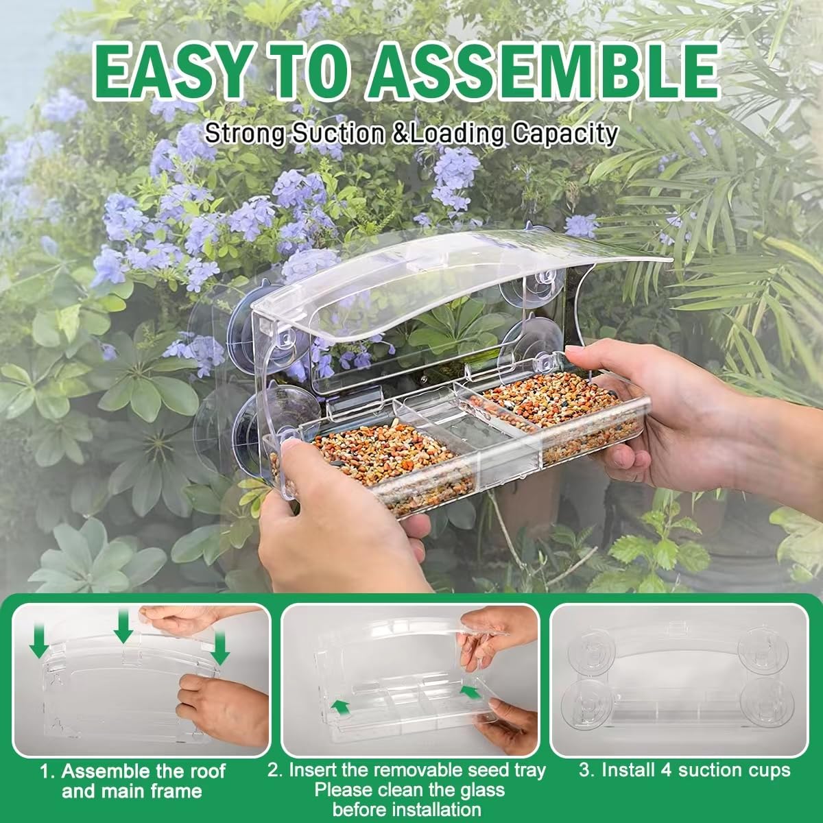 Jarkyfine safe outdoor feeding with tested materials and stability assurance.