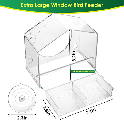 Jarkyfine slide-out tray simplifies refills and keeps feeding area tidy