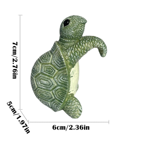 JARPSIRY climbing tortoise planter brightens a patio with playful character.