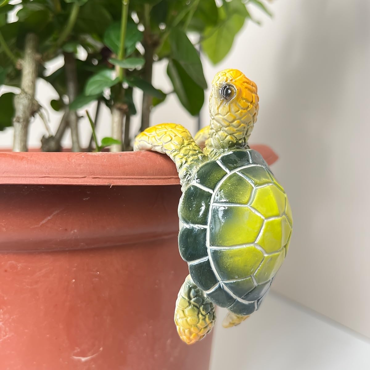 JARPSIRY turtle figurine decorates a garden or balcony