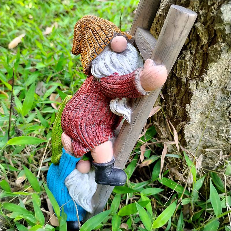 JARPSIRY resin gnome figure suitable for porch display and weather resistance.