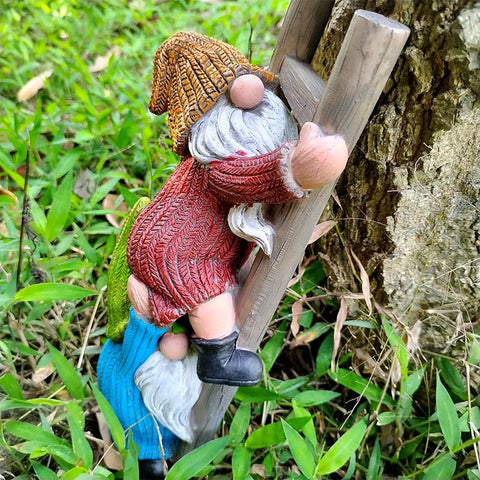 JARPSIRY resin gnome figure suitable for porch display and weather resistance.