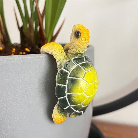 JARPSIRY resin tortoise planter statue enhancing garden decor