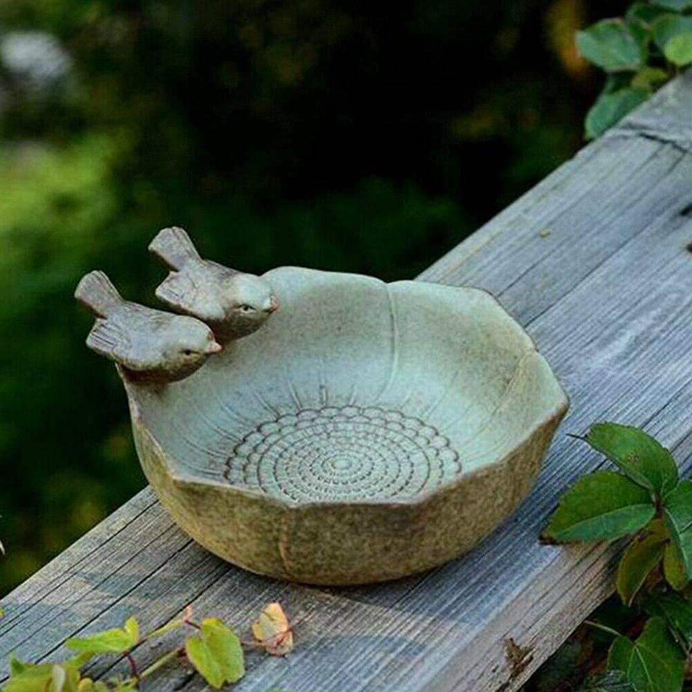 JARPSIRY small garden bird feeding dish in garden setting