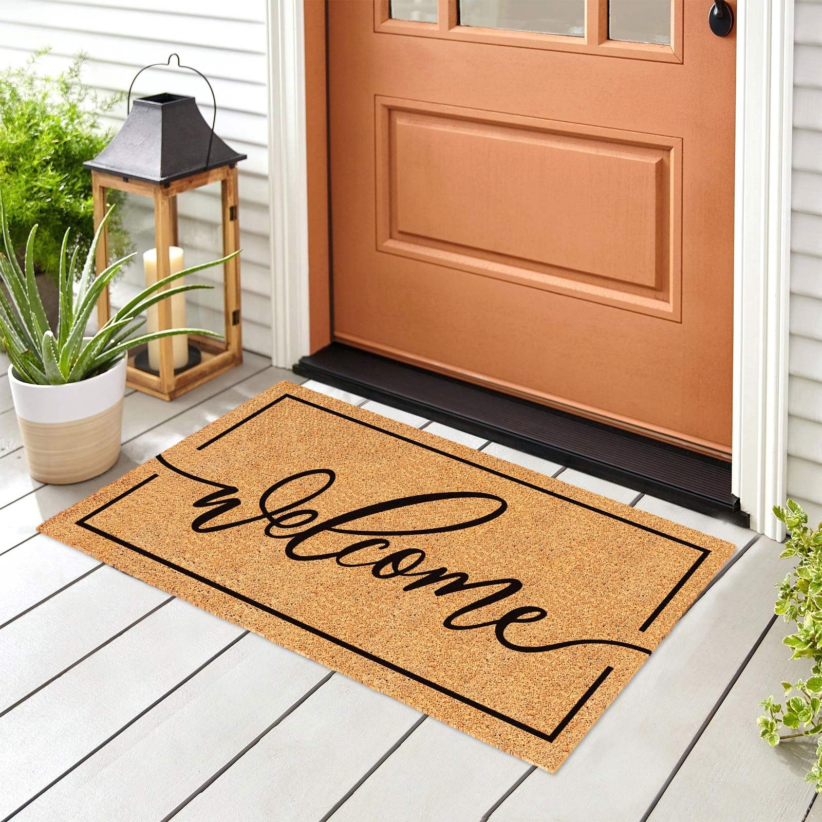 JarThenaAMCS Front porch mat, versatile for indoor and outdoor use.