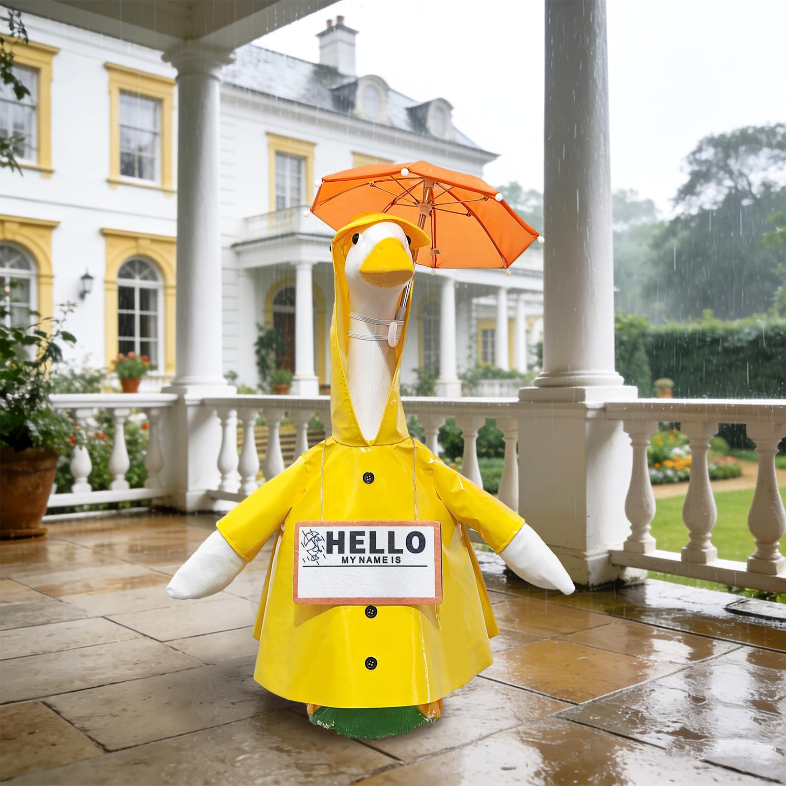 Bright yellow color brightens yards and seasonal outdoor spaces