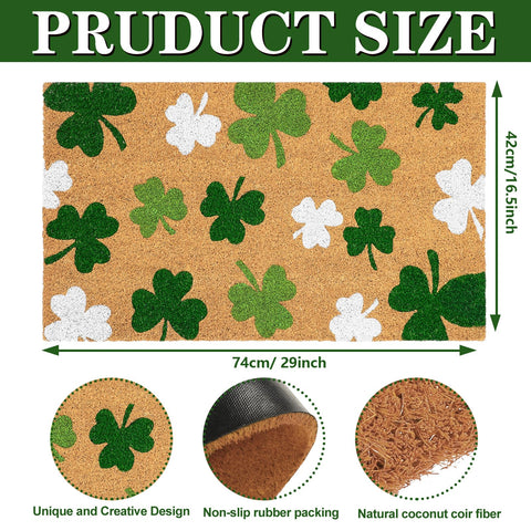 JarThenaAMCS non-slip doormat provides safe indoor and outdoor use.