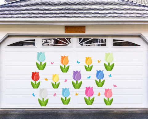 JarThenaAMCS spring floral magnets ideal for birthdays and family gatherings