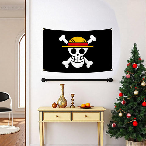 Jaswqaz flag displayed in a room to brighten the space