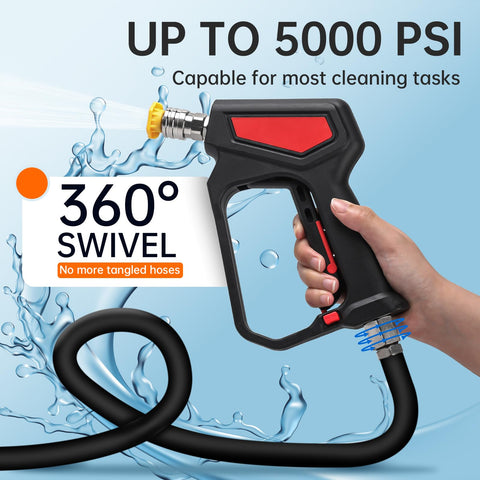 Javneo five-nozzle tips set enables precise cleaning from delicate to heavy stains