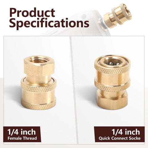 Javneo heavy-duty brass construction resists wear during high-pressure cleaning.