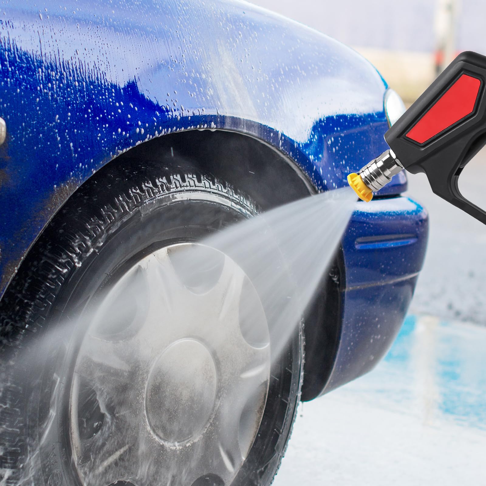 Javneo comfort-grip trigger reduces hand fatigue during long cleaning sessions