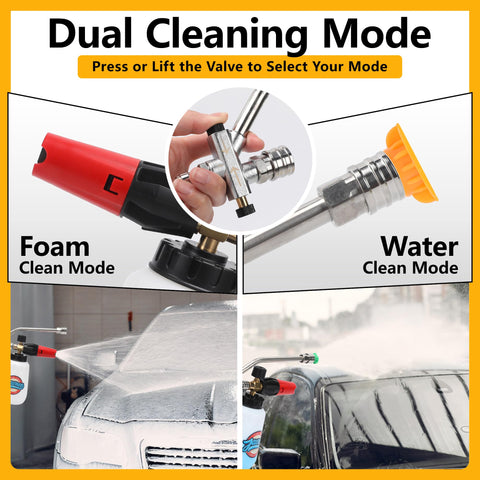 Javneo foam cannon kit universal fit with M22-14mm and M22-15mm adapters