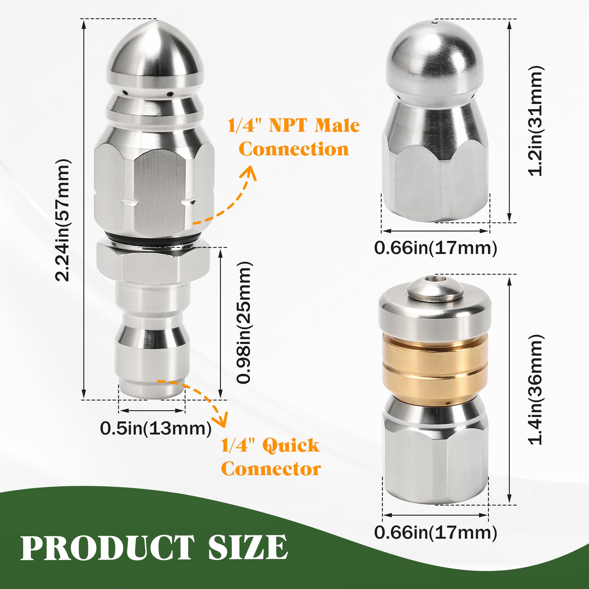 Javneo professional-diy plumbing kit for versatile drain maintenance