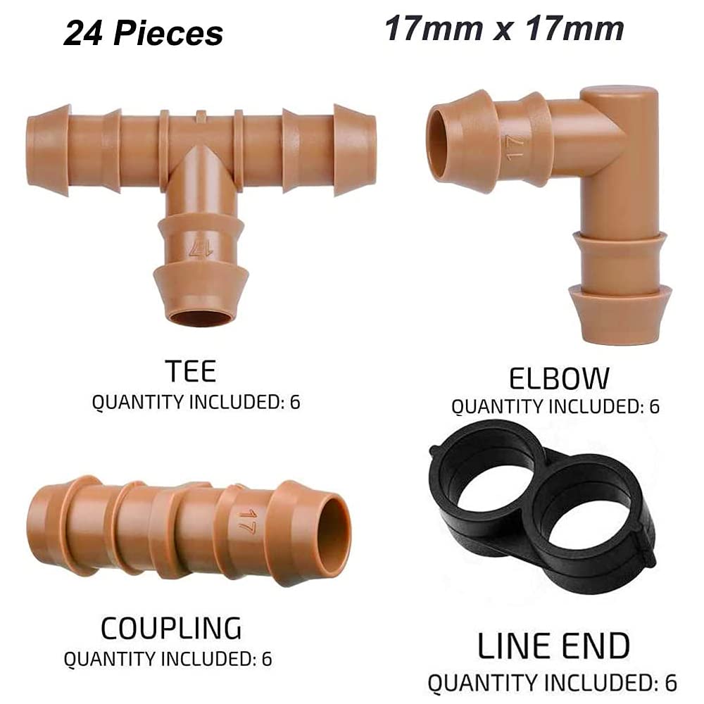 JAYEE 24P couplings provide sturdy, leak-free tubing connections