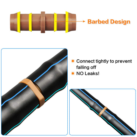 Durable high-impact plastic construction supports long-lasting garden and greenhouse use.