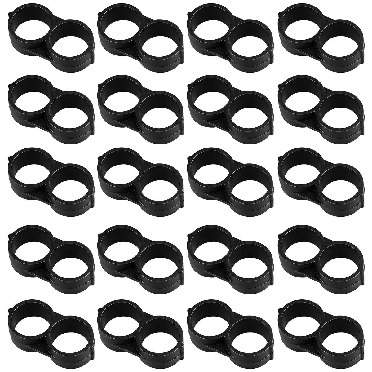 JAYEE end closure 20-pack seals 1/2 inch drip lines to prevent leaks.