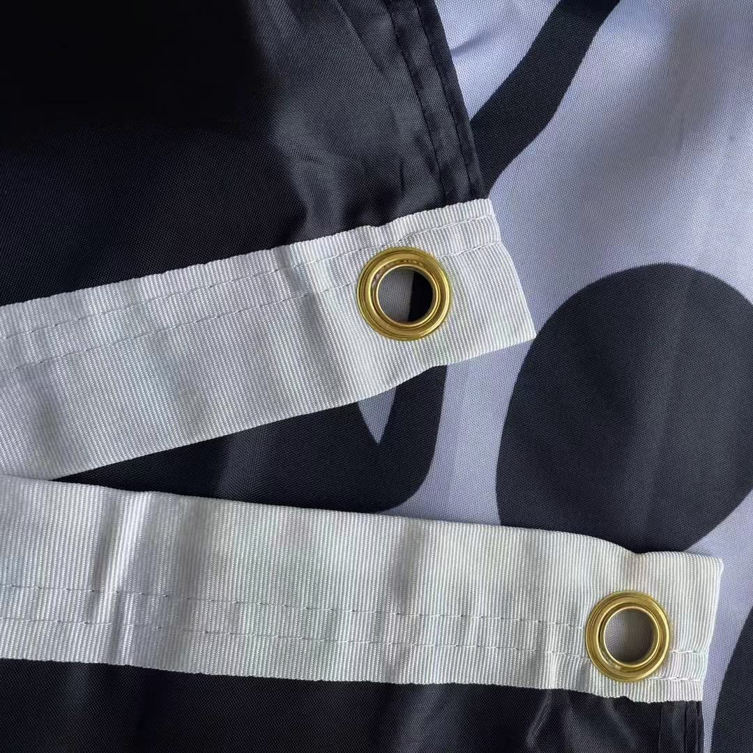 Jayus flag with sturdy 3-ply construction and precise stitching
