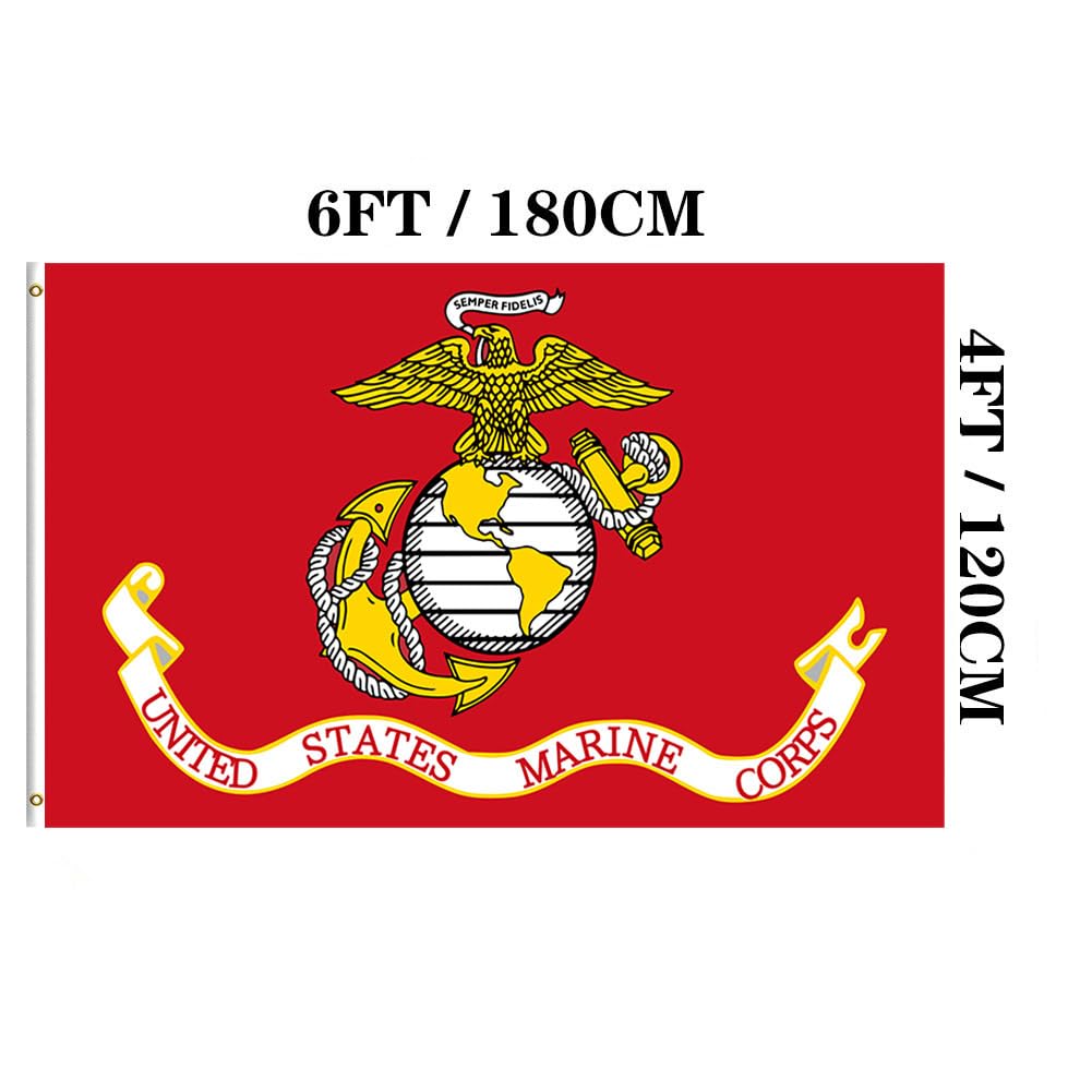 Jayus 4x6 flag weather-resistant fabric with vivid double-sided printing
