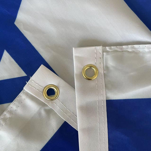 Jayus flag features 4-rows stitching for durable edge reinforcement