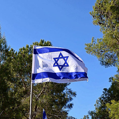 Ideal Jayus flag for home, office, or storefront display outdoors.