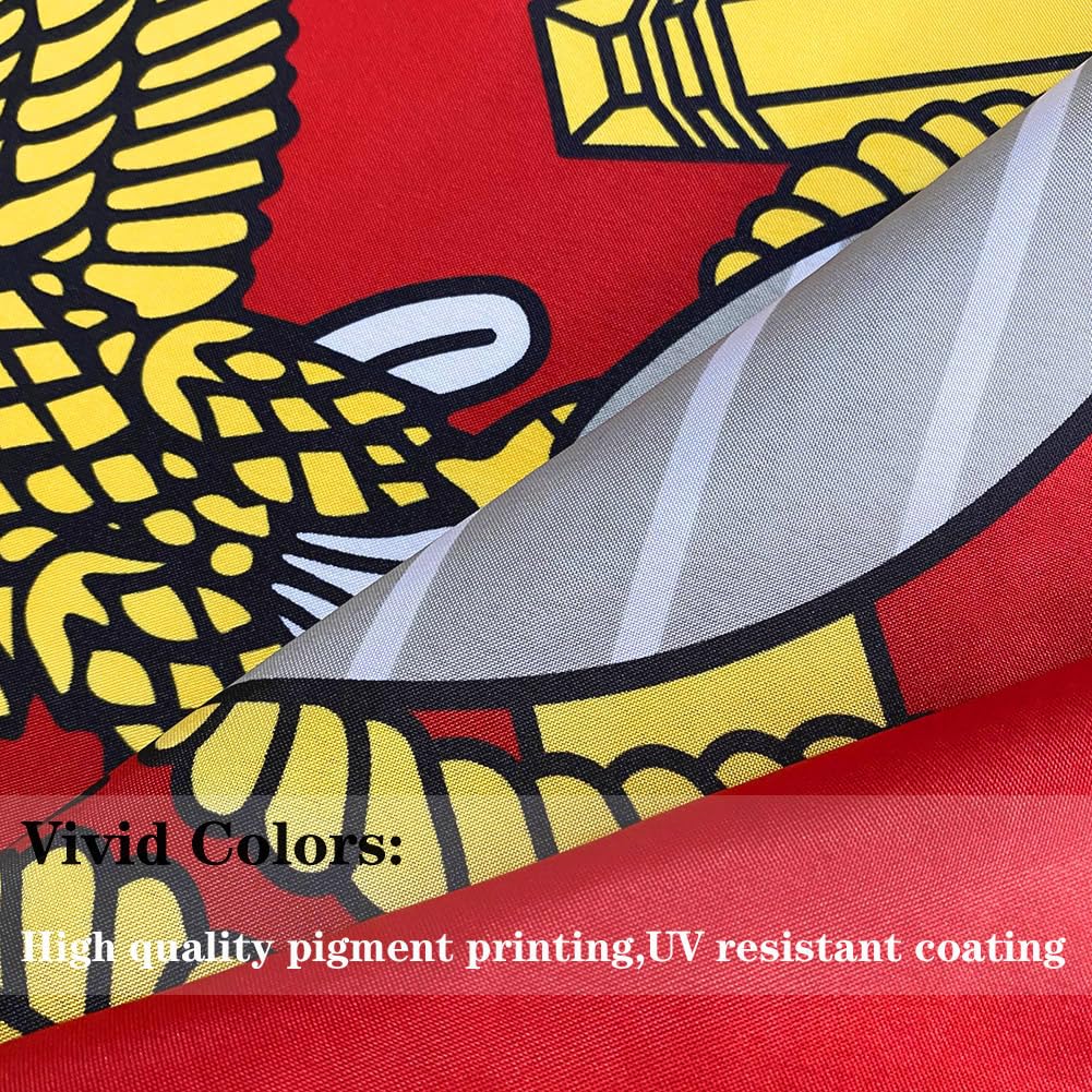 Jayus flag 3x5 three-layer print enhances double-sided visibility from multiple angles.