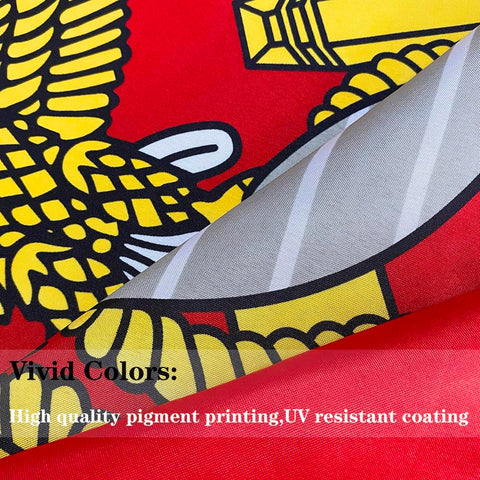 Jayus flag 3x5 three-layer print enhances double-sided visibility from multiple angles.