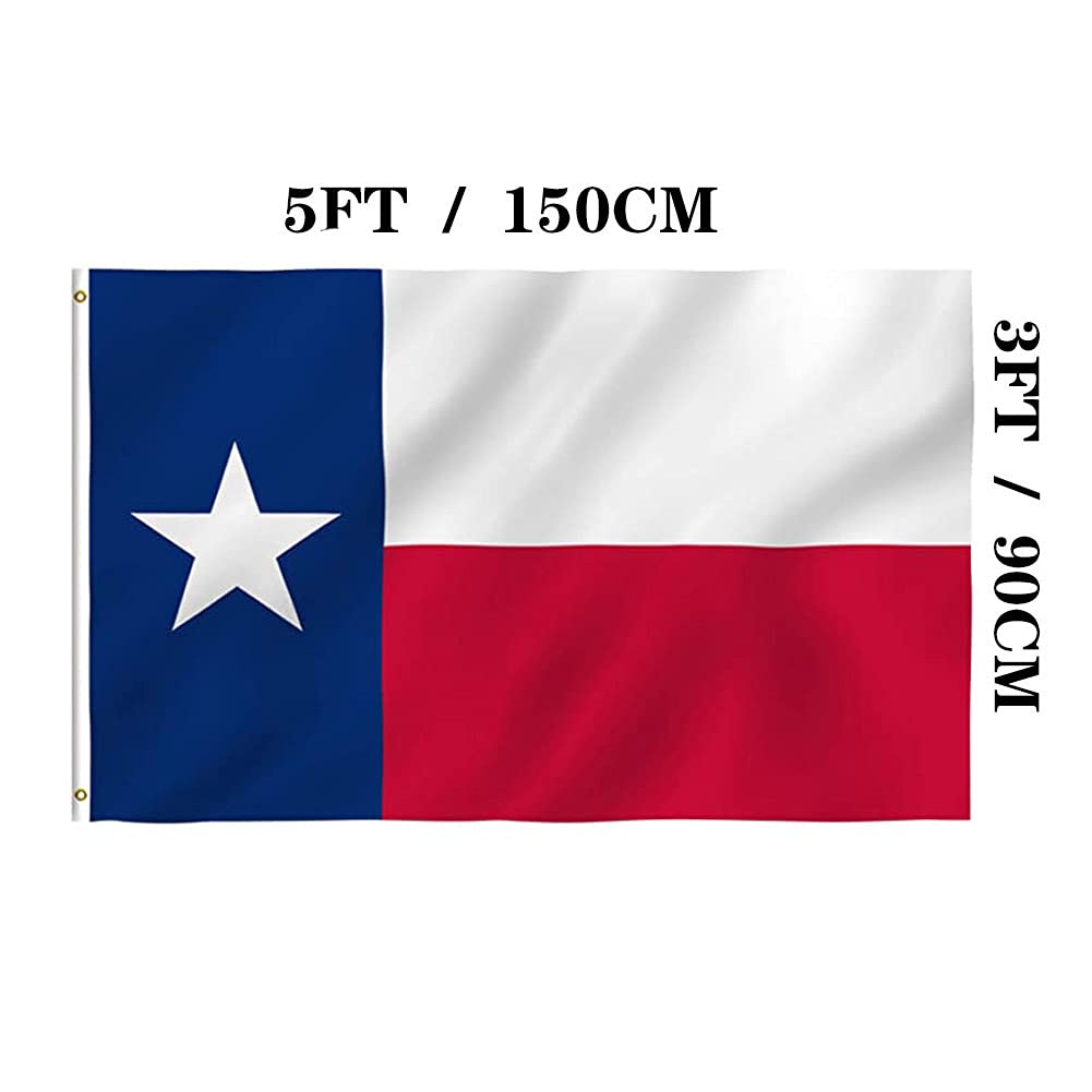 Jayus Texas flag suitable for indoor and outdoor displays with strong stitching