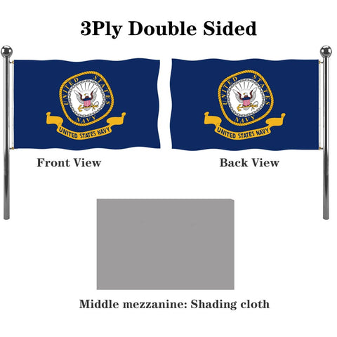 Jayus flag with brass grommets for secure mounting on poles or walls.