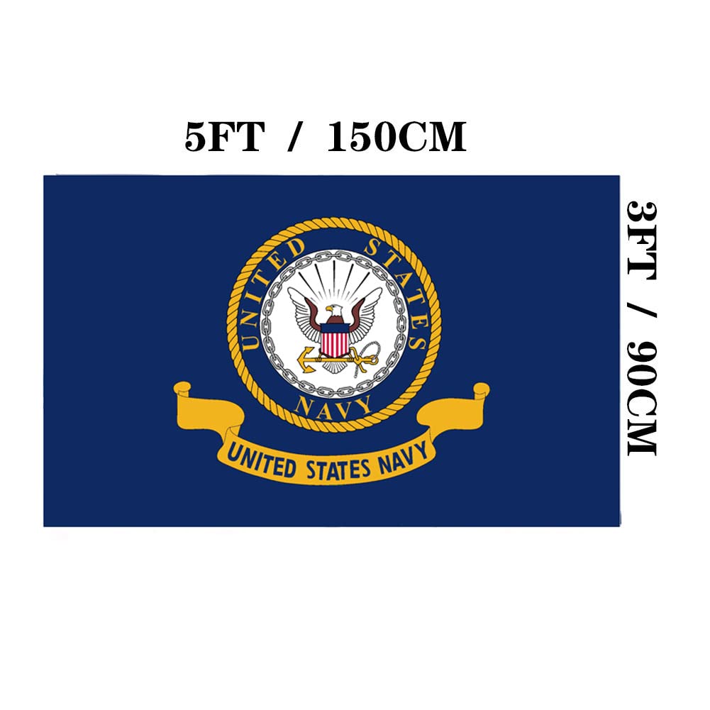Jayus navy flag drapes indoors or outdoors for versatile display.