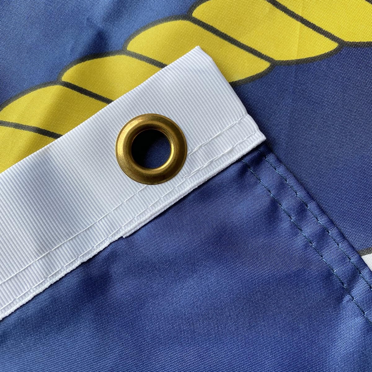 Jayus flag features UV fade resistance for long-lasting color in sun.