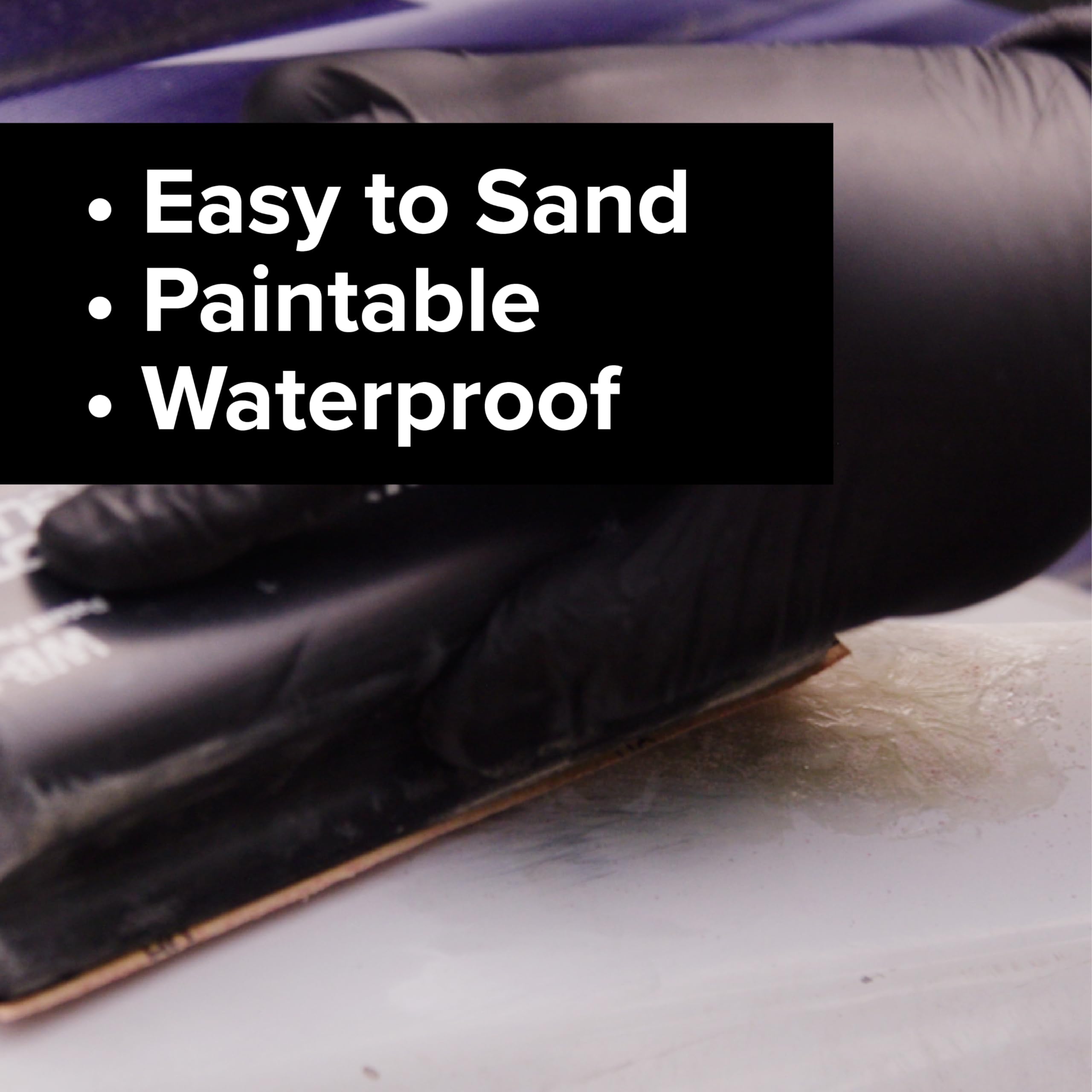 J-B Weld Fiberglass Resin used on boats and hull repairs.
