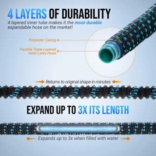 JB XpandaHose 3750D fabric emphasizes high durability for tough outdoor tasks.