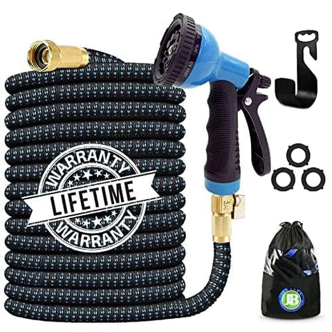 J&B XpandaHose 4-layer latex core offers durable flexibility.