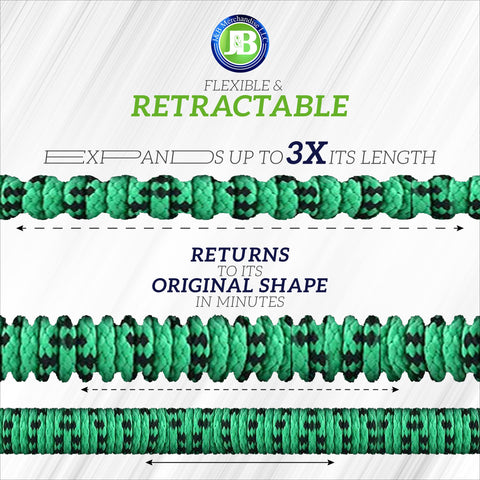 J&B XpandaHose 4-layer latex core for flexible, long-lasting performance.