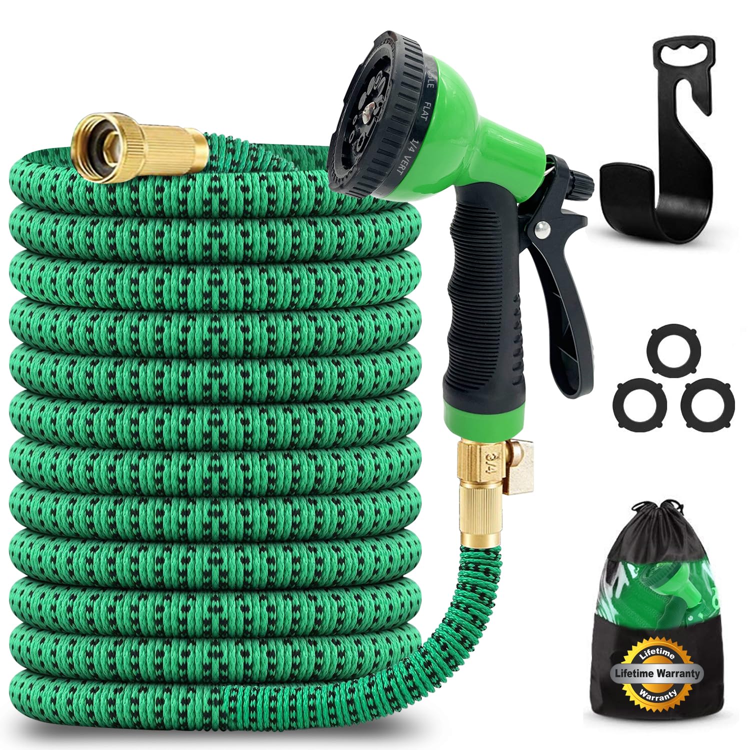 J&B XpandaHose 4-layer latex core delivers flexibility with durable performance during tasks.