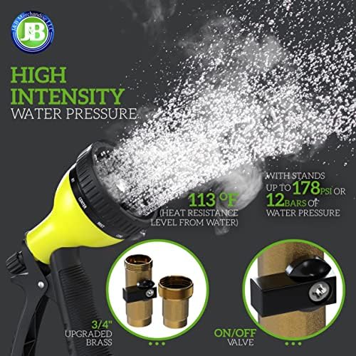 JB XpandaHose kink reduction in action for smoother watering.