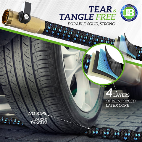 J&B XpandaHose lightweight design eases handling and storage.