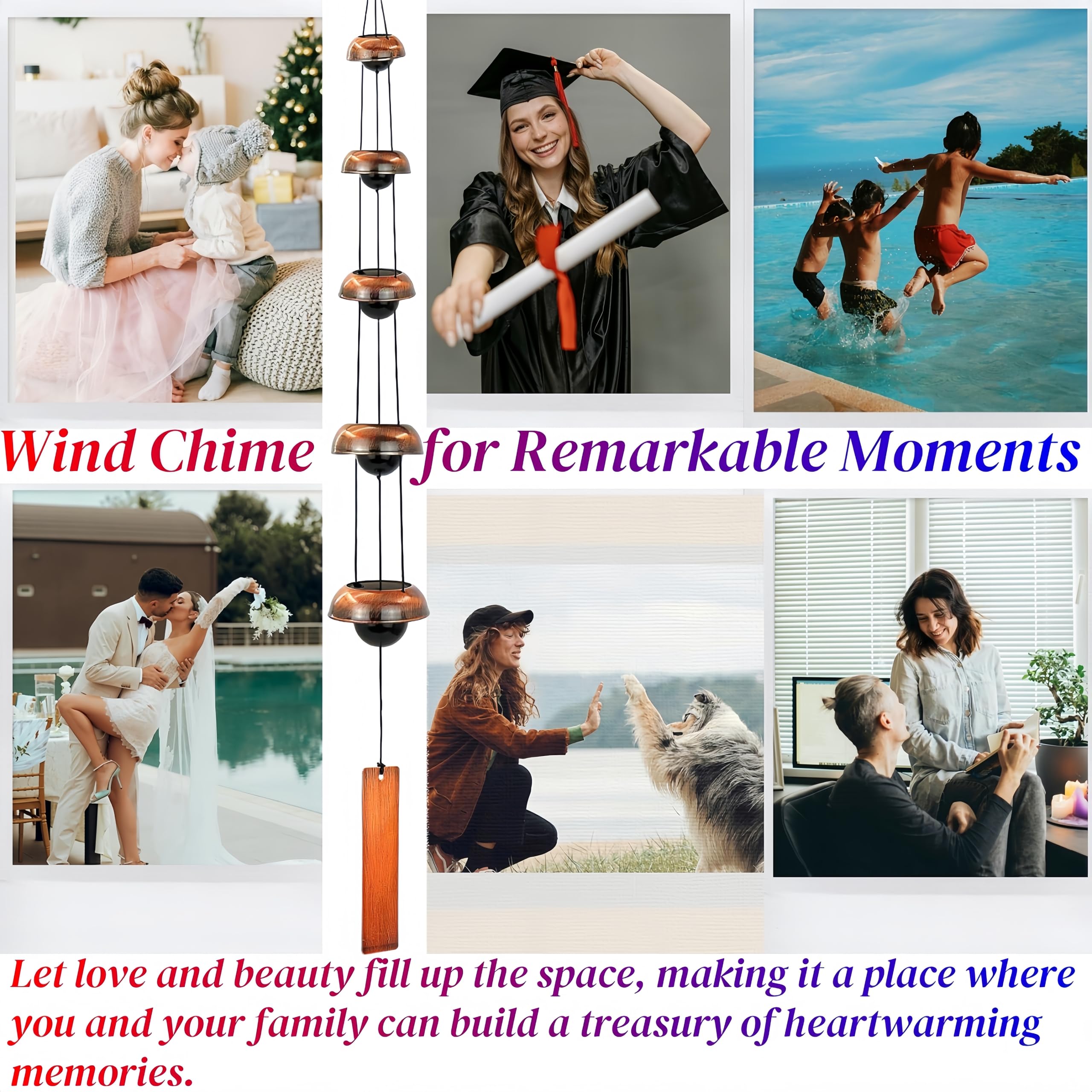 JBSYYXGS meditation wind chimes for mindfulness and relaxation spaces